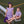 Henry Game Day Polo- Purple Stripe