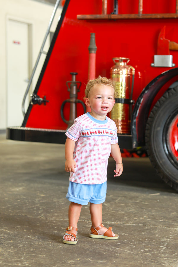 Sound the Alarm Banded Short Set