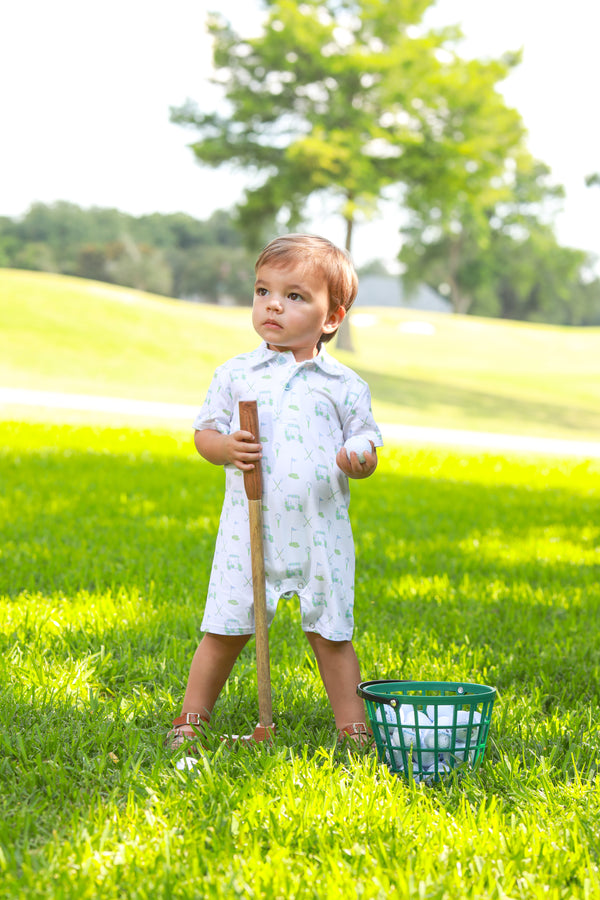 Caddy Club Polo Romper