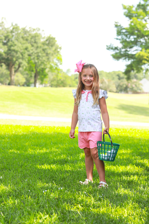 Caddy Club Scalloped Short Set