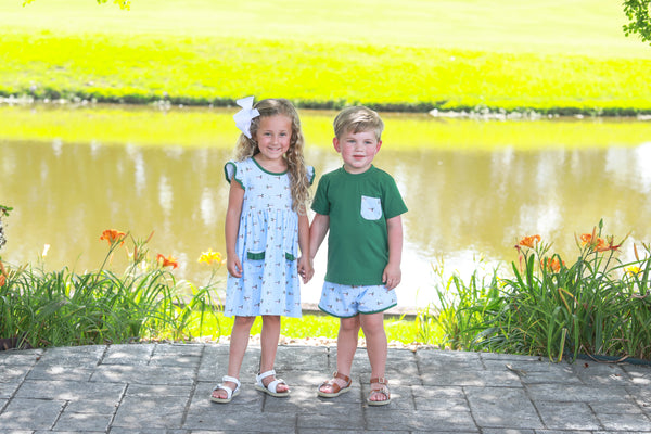 Ducks in a Row Short Set