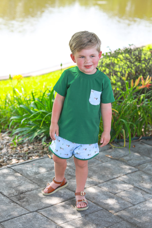 Ducks in a Row Short Set