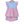 Rosie Short Set- Light Pink Stripe & Light Blue