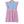 Rosie Dress- Light Pink Stripe & Light Blue