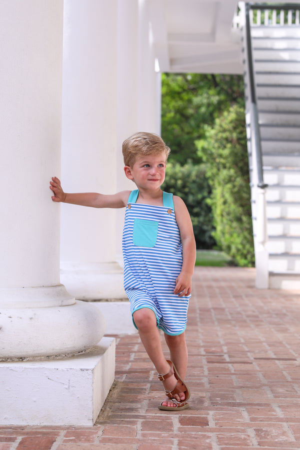 Oliver Shortall- Blue Stripe/Teal