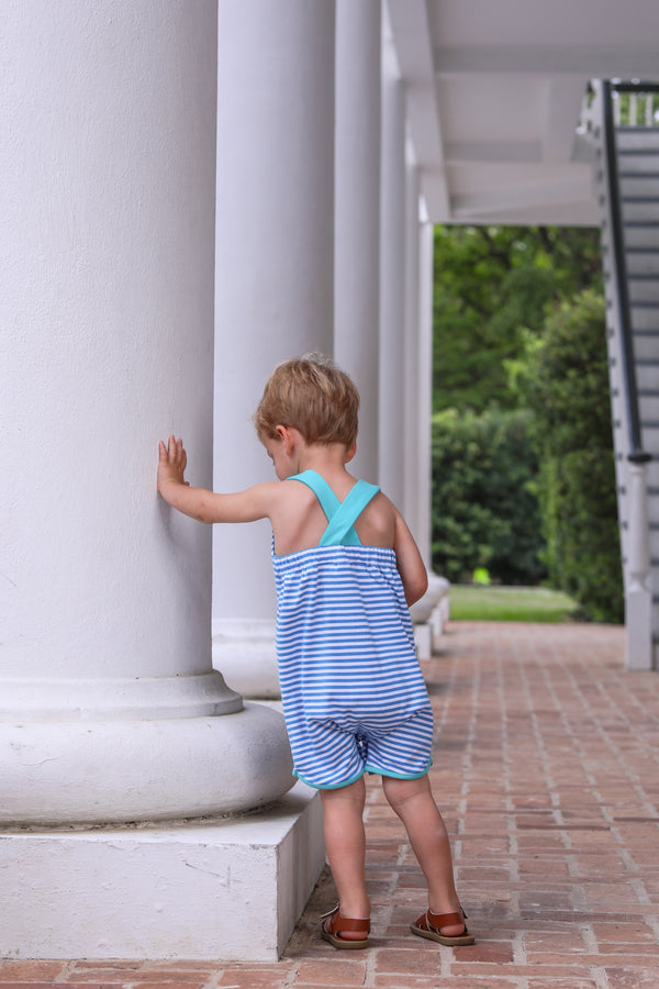 Oliver Shortall- Blue Stripe/Teal