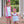 Hazel Short Set- Aqua Stripe/Pink