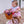 Genevieve Bubble- Light Pink Stripe/Light Blue