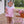 Genevieve Bubble- Light Pink Stripe/Light Blue