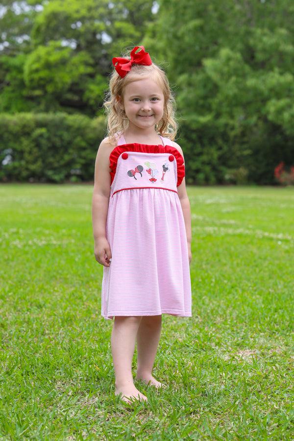 Mouse Embroidery Dress