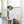Hazel Dress- Light Pink Stripe/Aqua