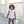 Penelope Bubble- Light Blue Stripe/Lavender