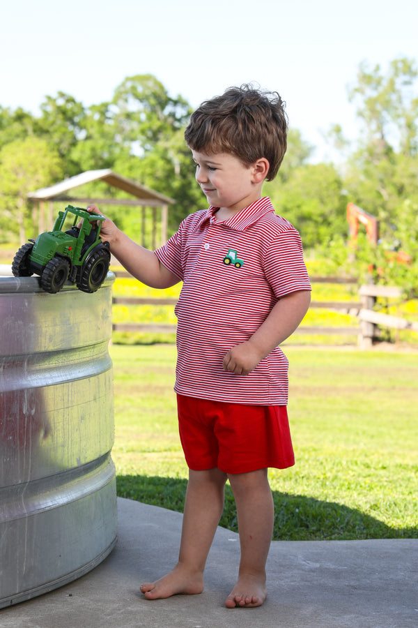 Farm Embroidery Polo