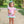 Mary Margaret Diaper Set- Pink Stripe/Mint