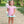 Mary Margaret Diaper Set- Pink Stripe/Mint