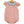 Genevieve Bubble- Coral Stripe/Light Blue