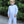 Miller Romper- Steel Blue Stripe