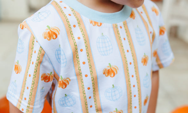 Pumpkin Patch Short Set