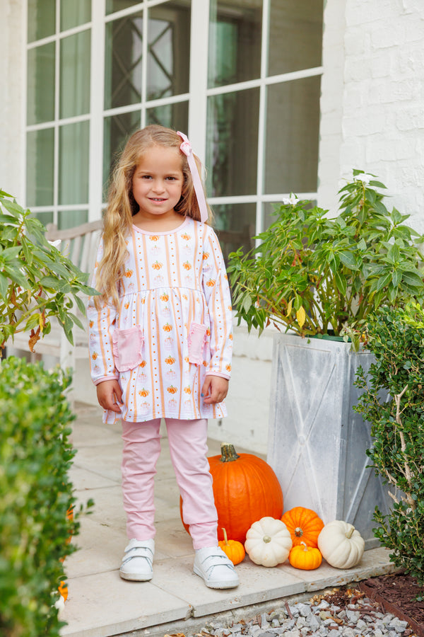Pumpkin Patch Ruffle Pant Set