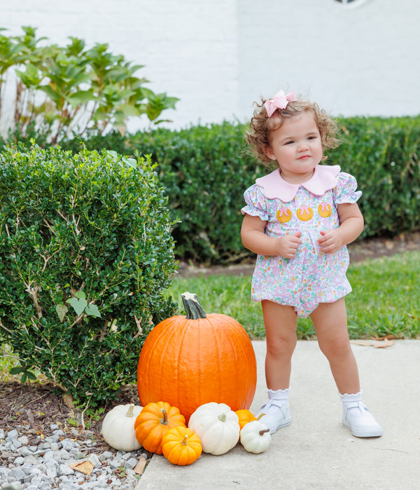 Pumpkin Floral Bubble
