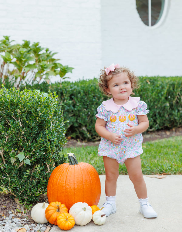 Pumpkin Floral Bubble