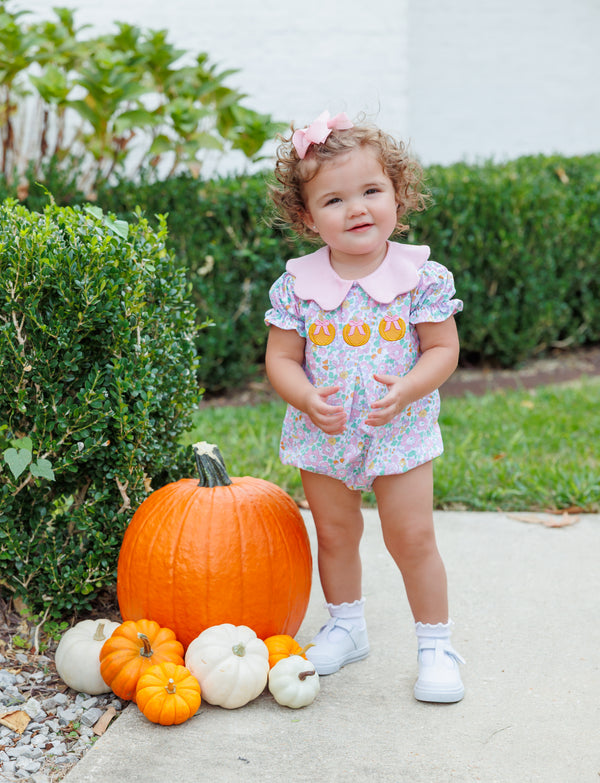 Pumpkin Floral Bubble