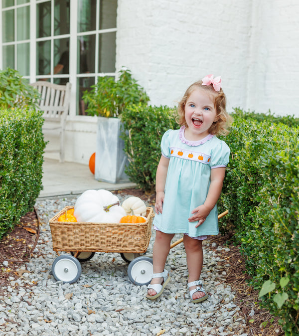 Pumpkin Rowe Bloomer Set