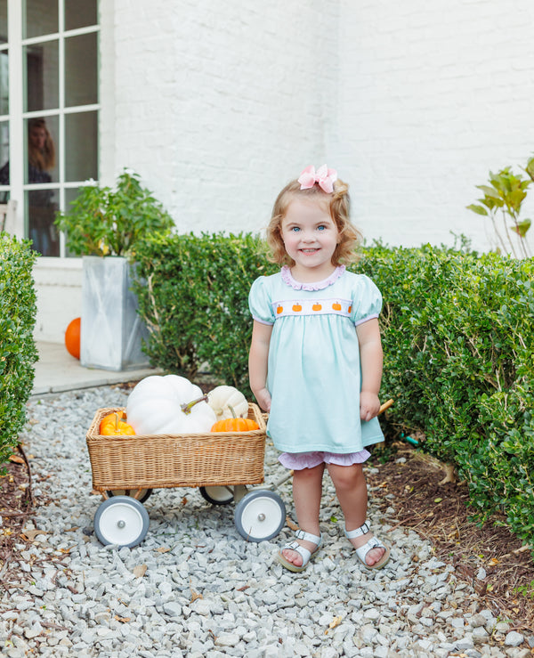 Pumpkin Rowe Bloomer Set