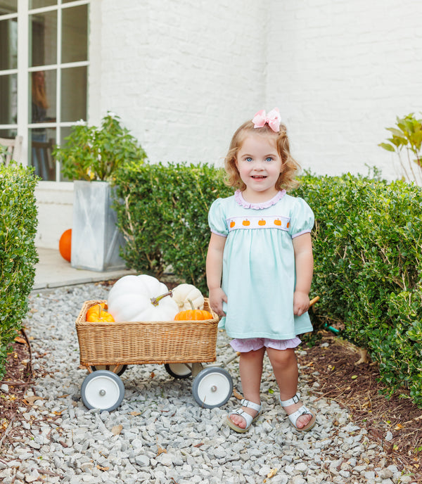 Pumpkin Rowe Bloomer Set