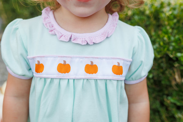 Pumpkin Rowe Bloomer Set