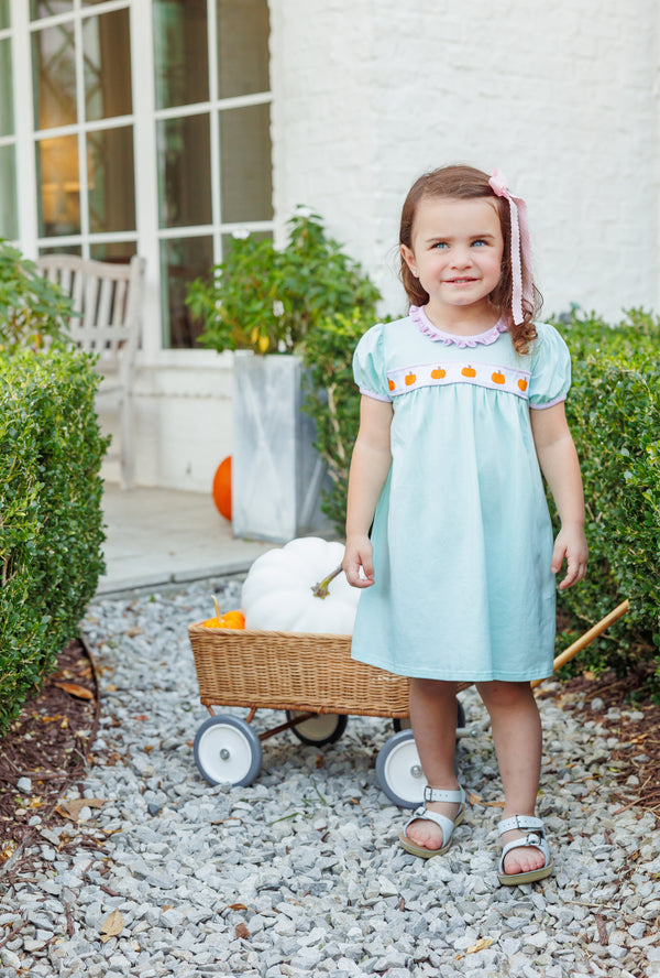 Pumpkin Rowe Dress
