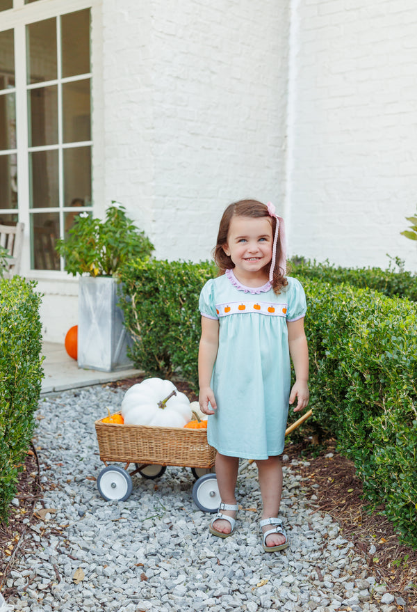 Pumpkin Rowe Dress