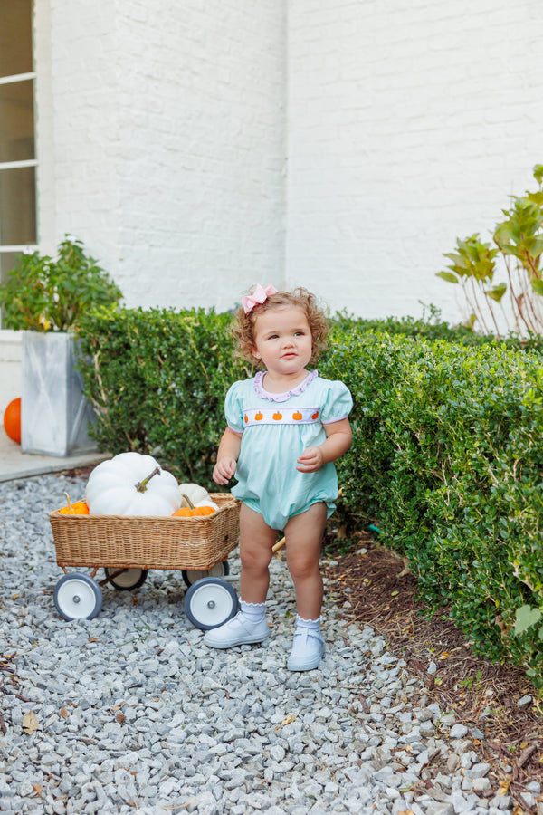 Pumpkin Rowe Ruffle Bubble