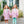 Scarlett Pant Set- Light Pink Stripe/Mint