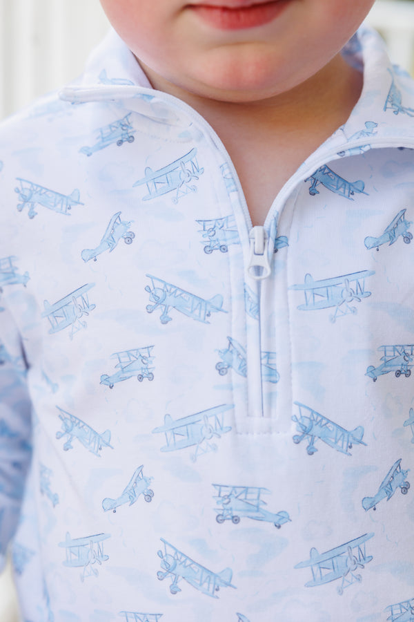 Up Up & Away 1/4 Zip Pullover