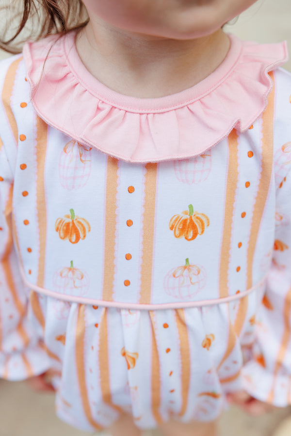 Pumpkin Patch Ruffle Bubble