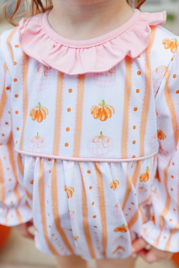 Pumpkin Patch Ruffle Bubble