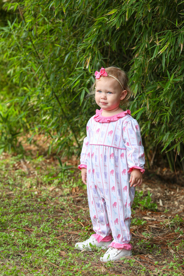 Welcome to the Jungle Ruffle Romper