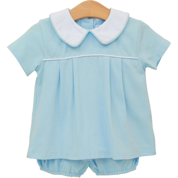 Beckham Bloomer Set- Light Blue