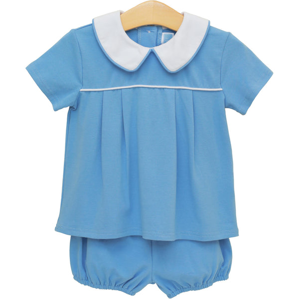 Beckham Bloomer Set- Cornflower Blue