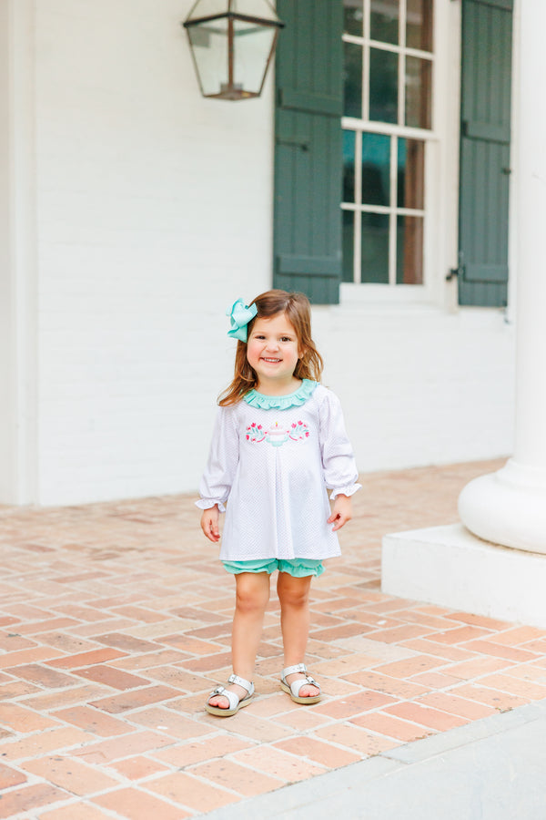 Birthday Ruffle Bloomer Set