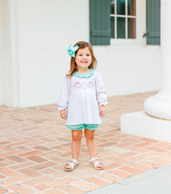 Birthday Ruffle Bloomer Set