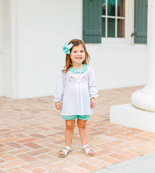 Birthday Ruffle Bloomer Set