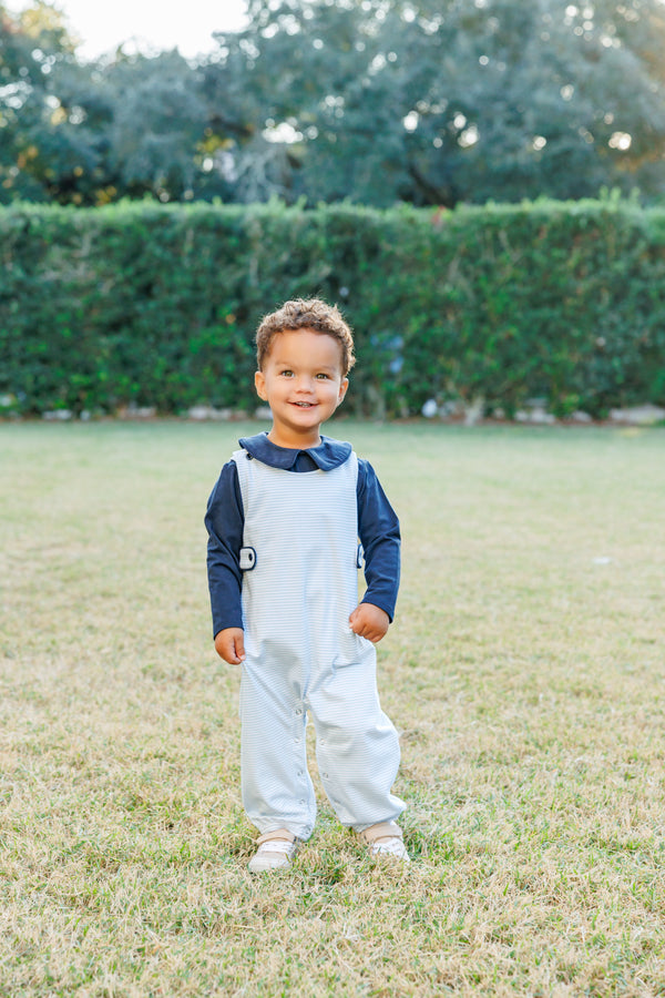Gabriel Jon Jon Set- Light Blue Stripe/Navy