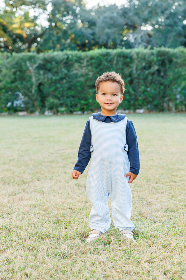 Gabriel Jon Jon Set- Light Blue Stripe/Navy