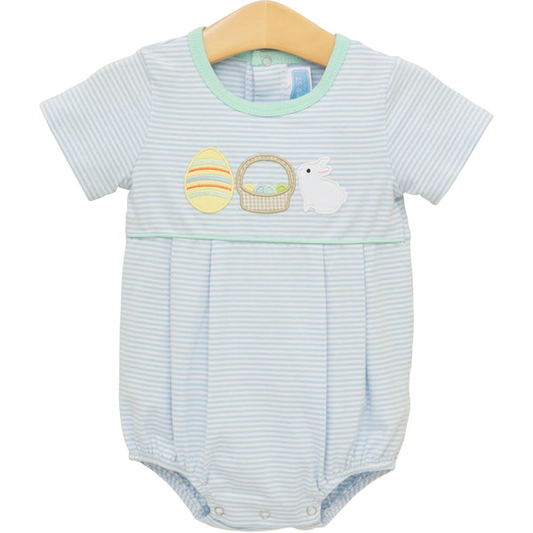 Bunnies & Baskets Bubble- Blue