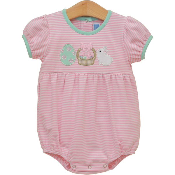 Bunnies & Baskets Bubble- Pink