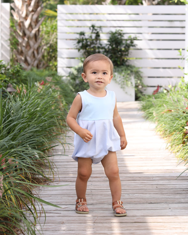 Charlie Bubble- Light Blue Stripe