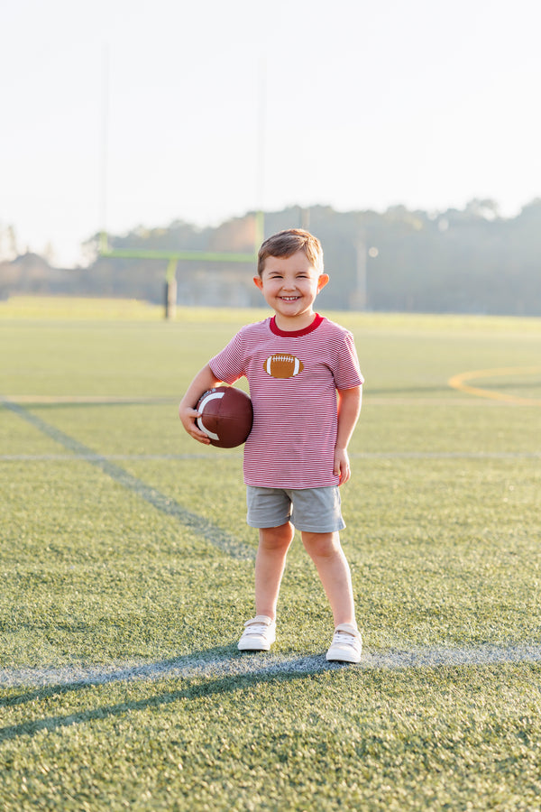 Football Shirt- Crimson