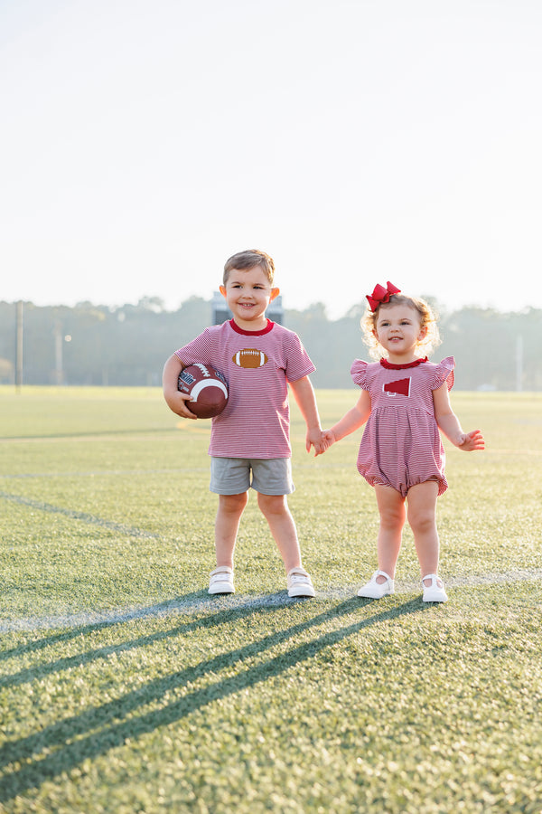 Football Shirt- Crimson